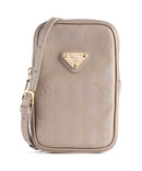 Maison Mollerus Vinerus Wildhorn Pochette telephone taupe