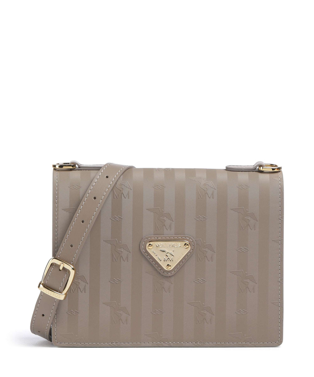 Maison Mollerus Vinerus Melide Crossbody bag taupe
