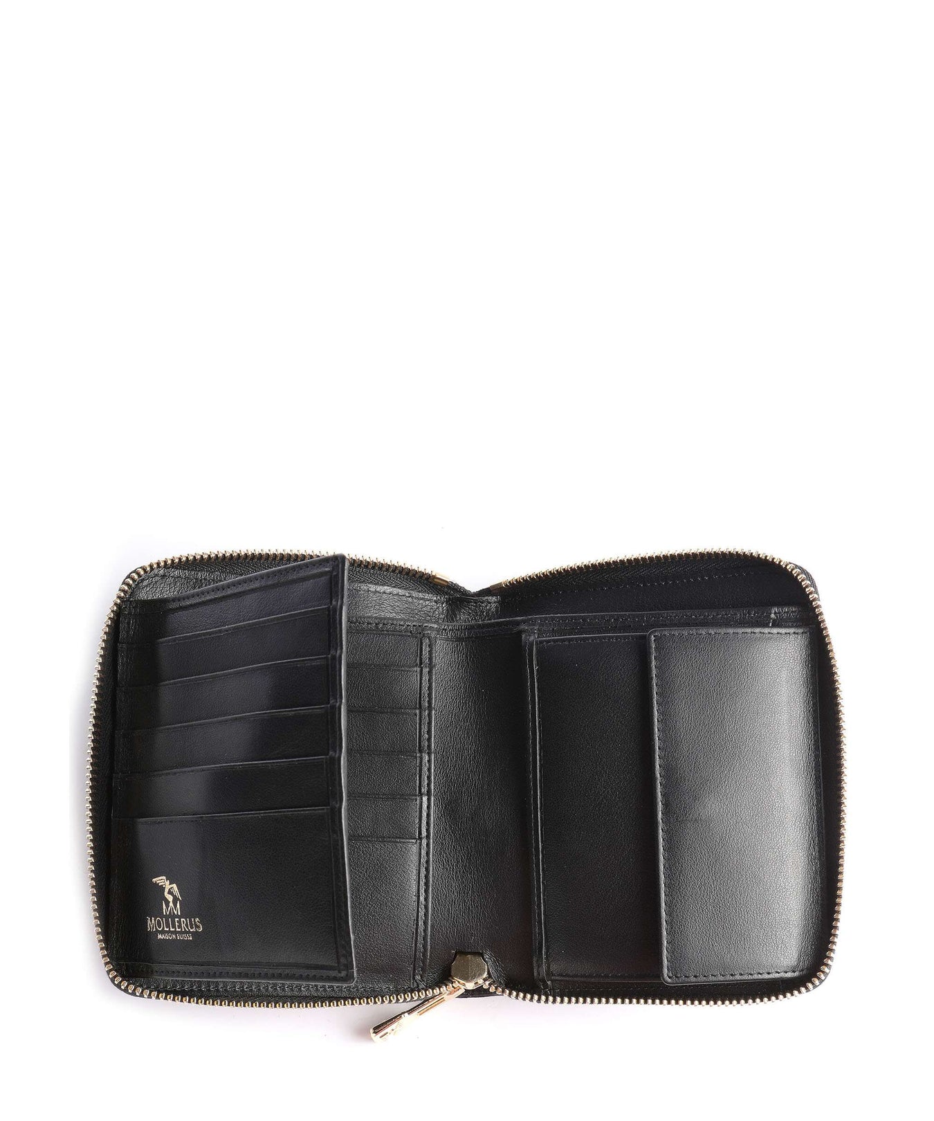 Maison Mollerus Vinerus Niederhorn Wallet black