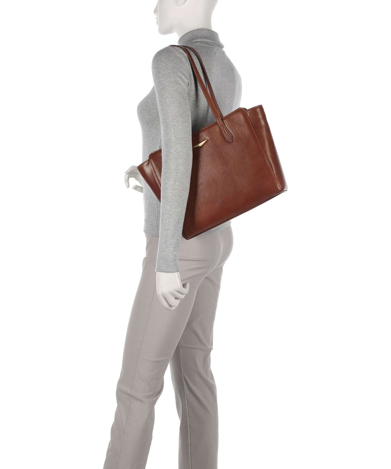 Giudi Classic Giudi Tote bag marrone