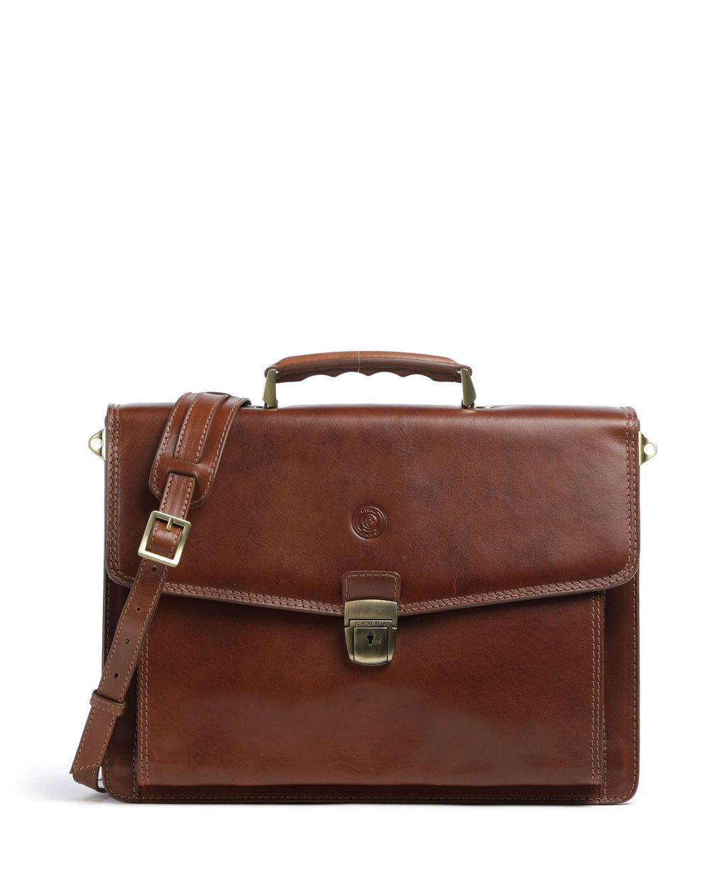 Giudi Briefcase brown