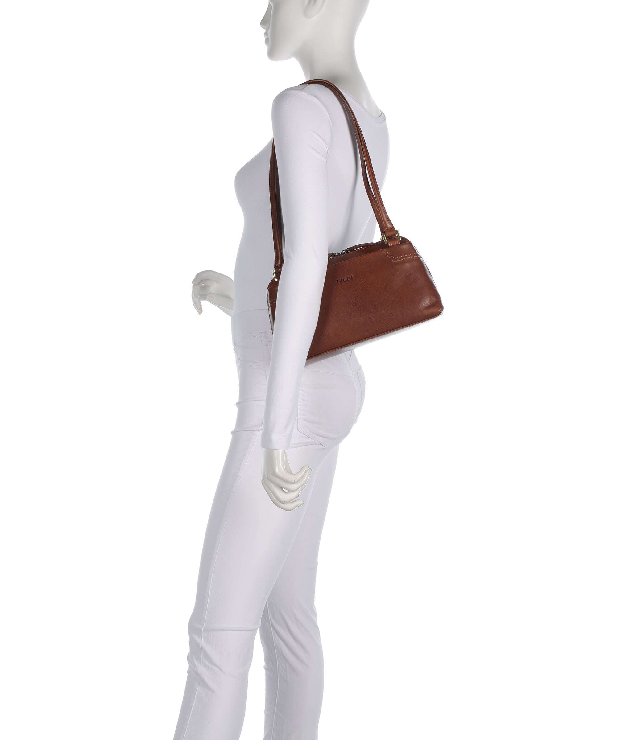 Giudi Single Tracollina Shoulder bag marrone