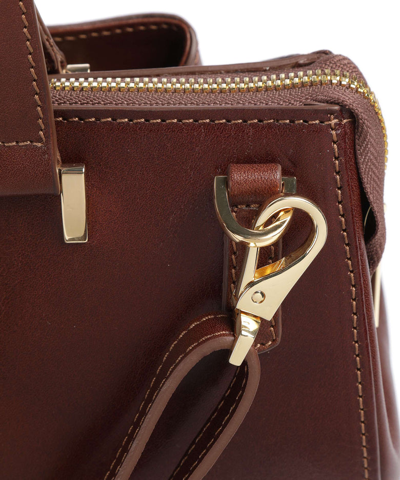 Giudi Crown Handbag brown