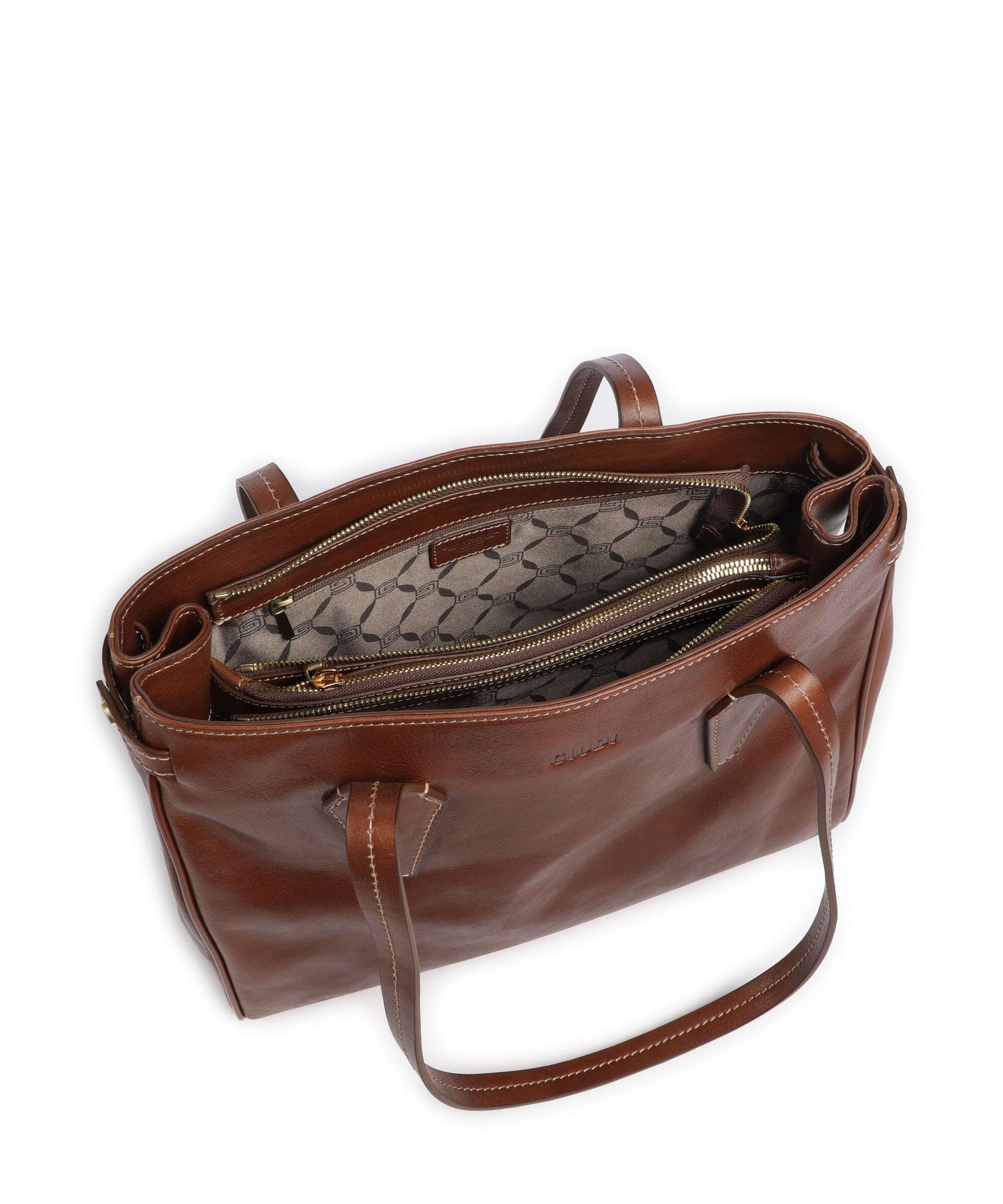 Giudi Tote bag brown