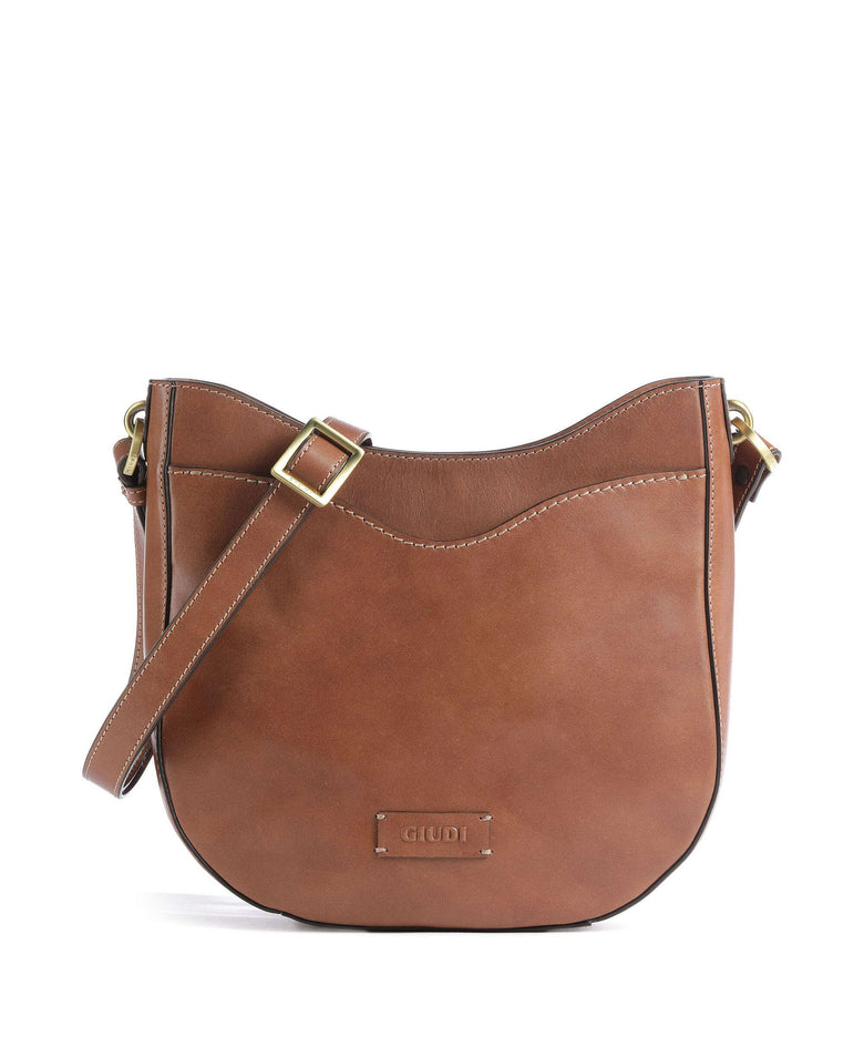 Giudi Crust Tracollina Crossbody bag marrone