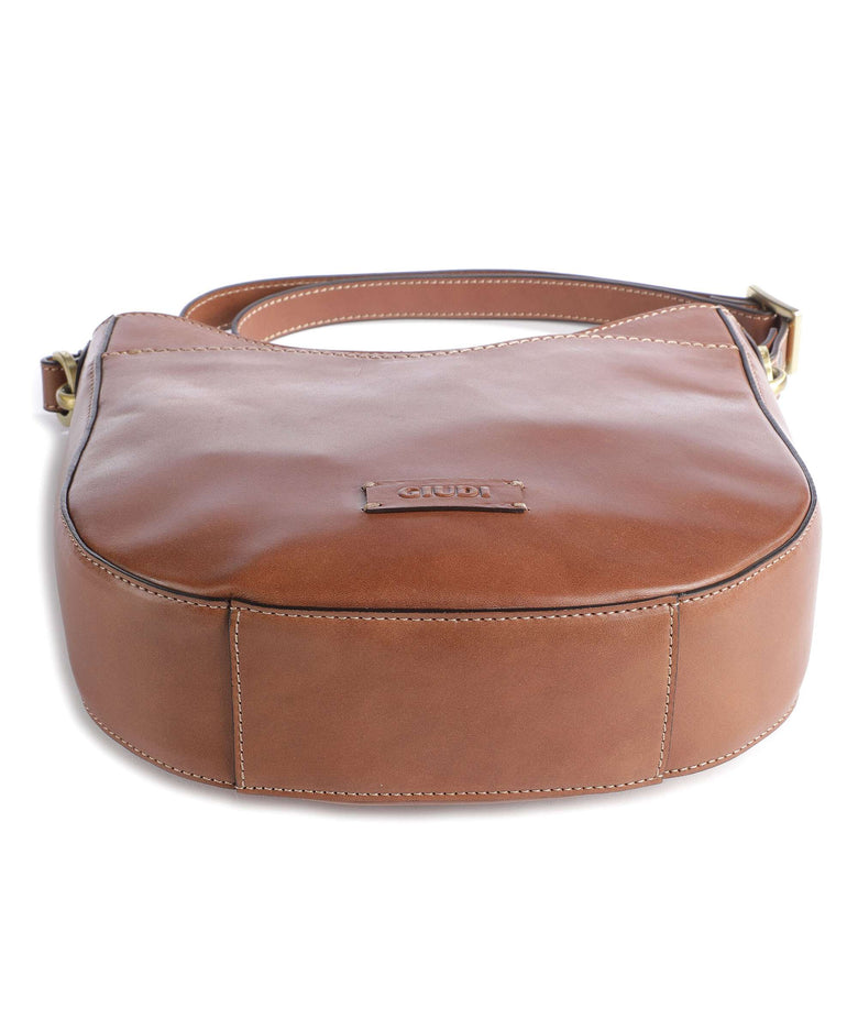 Giudi Crust Tracollina Crossbody bag marrone
