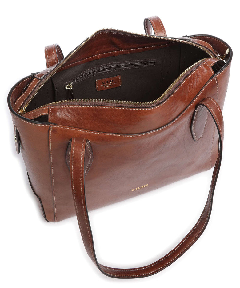 Giudi Brigida Tote bag marrone