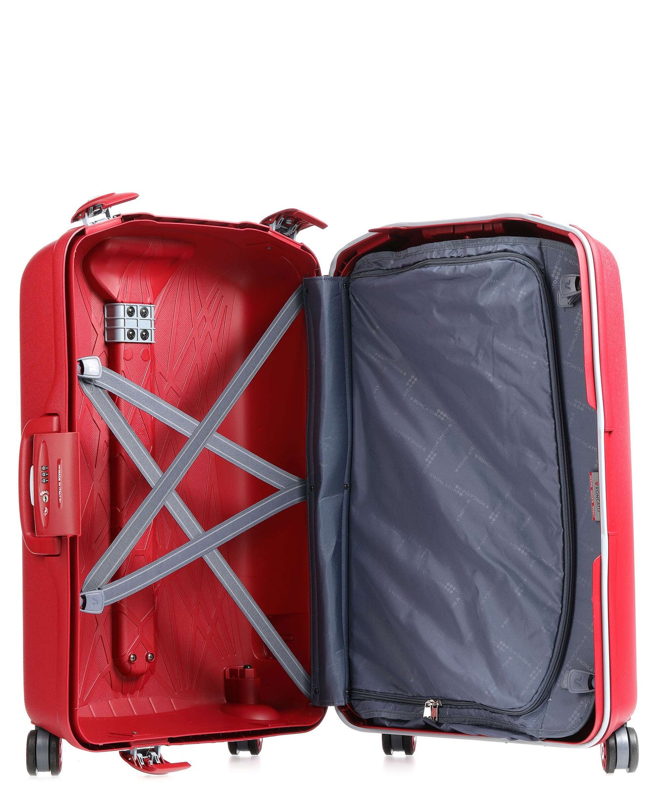 Roncato Light Spinner (4 wheels) red