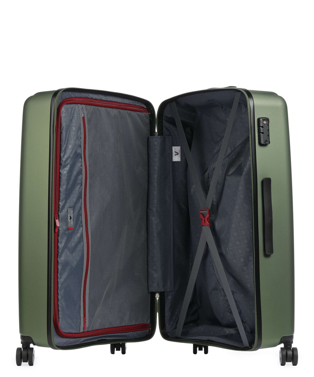 Roncato Element 2.0 L Spinner (4 wheels) verde militare