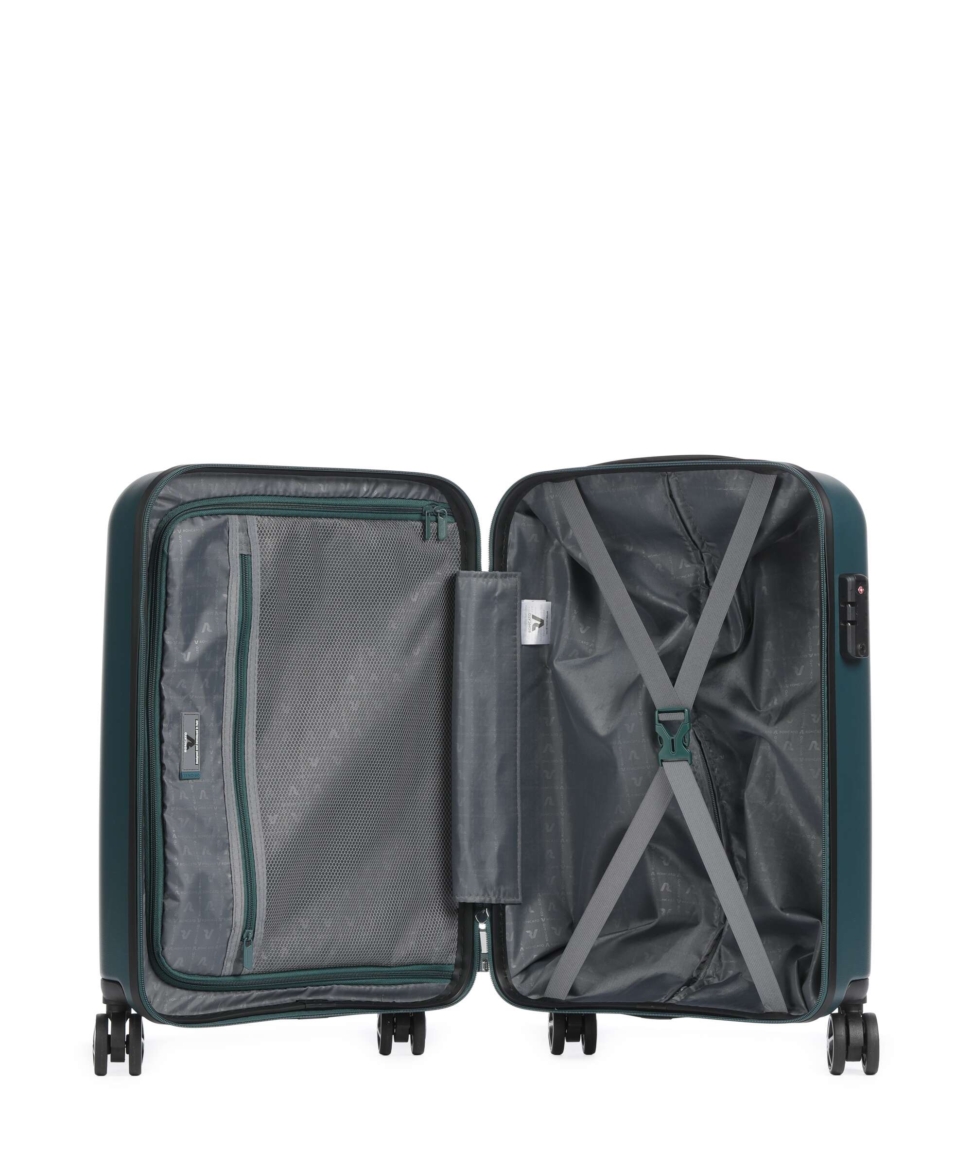 Roncato Electron 2.0 Spinner (4 wheels) verde bottiglia