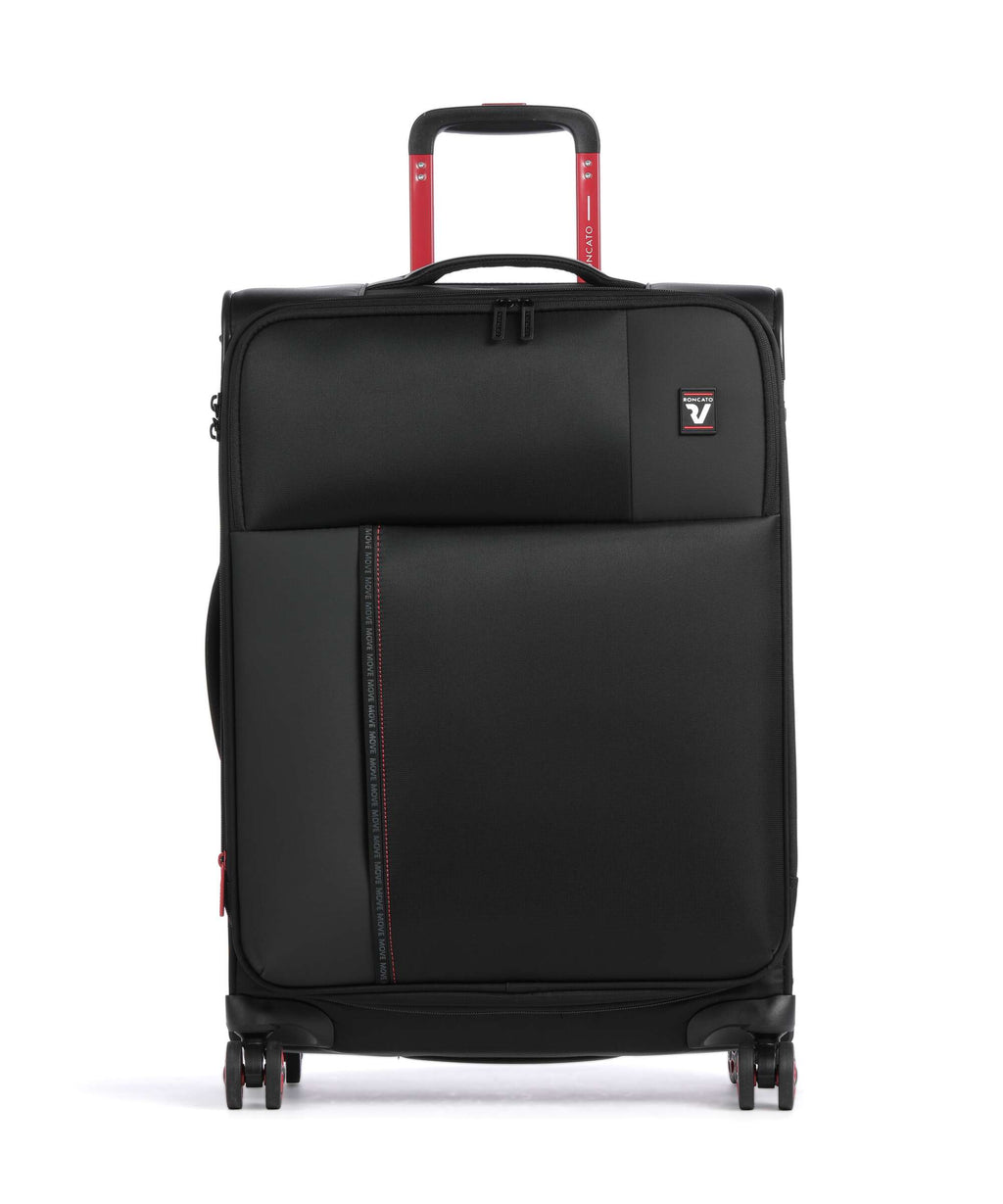 Roncato Move Spinner (4 wheels) nero fumo