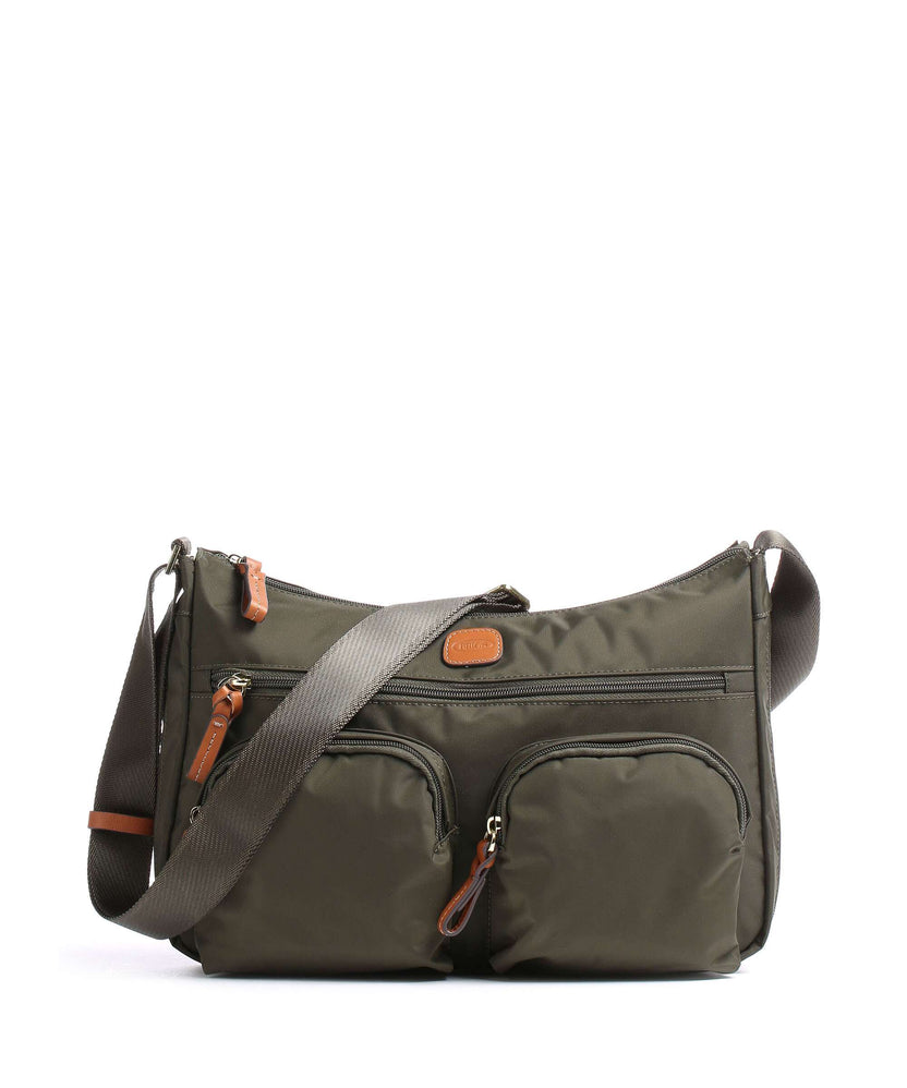Brics X-Collection Shoulder bag olive