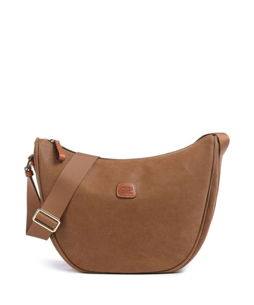 Brics Life Borsa a spalla camel