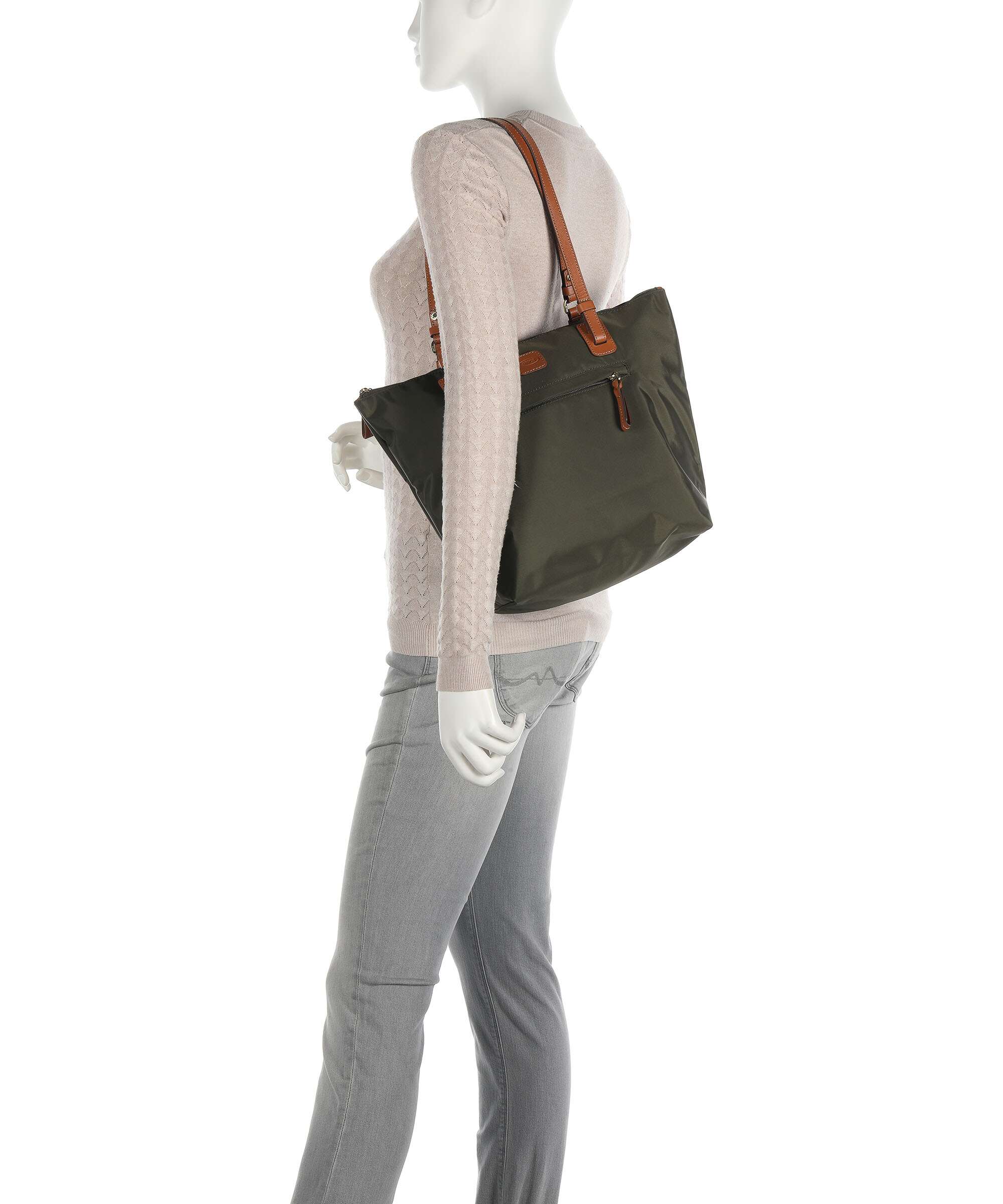 Brics X-Collection M Tote bag olive