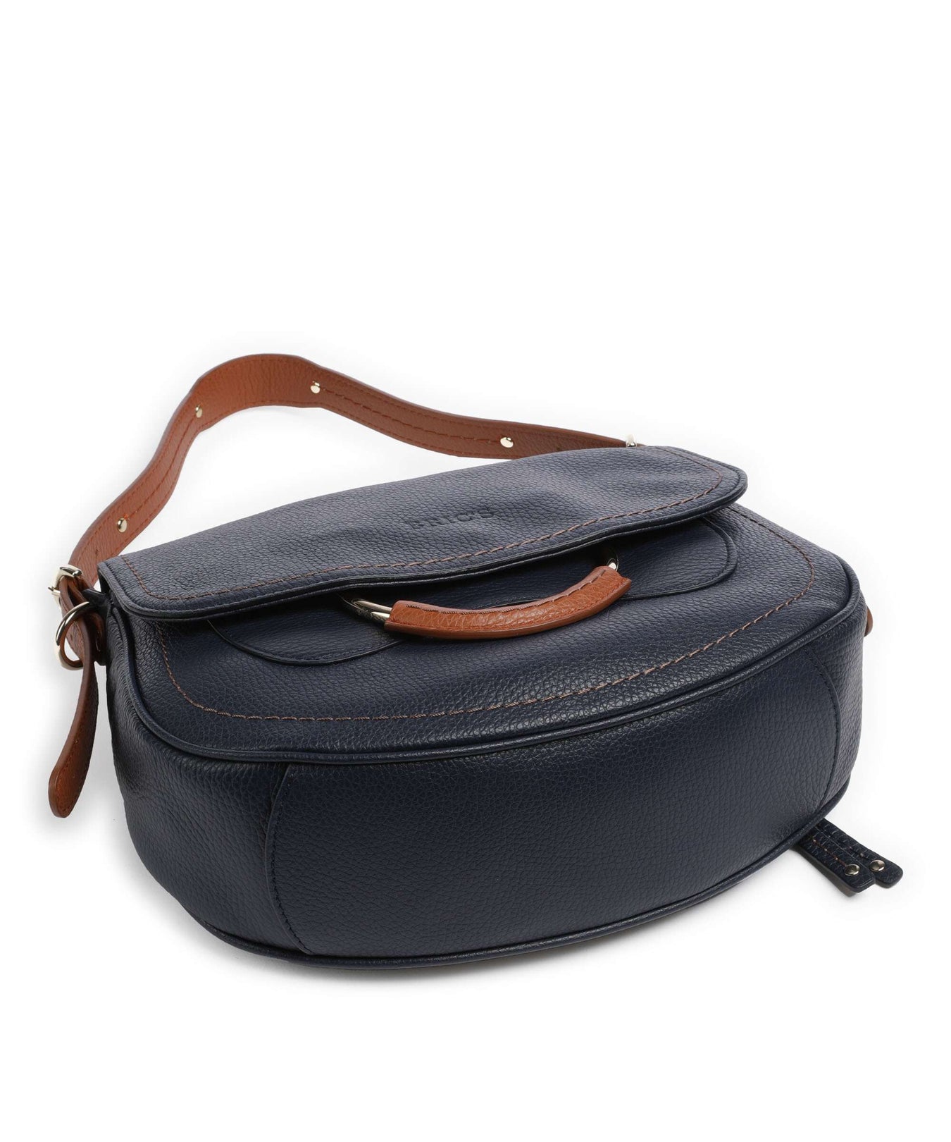 Brics Gondola Stella medium Shoulder bag night blue/caramel