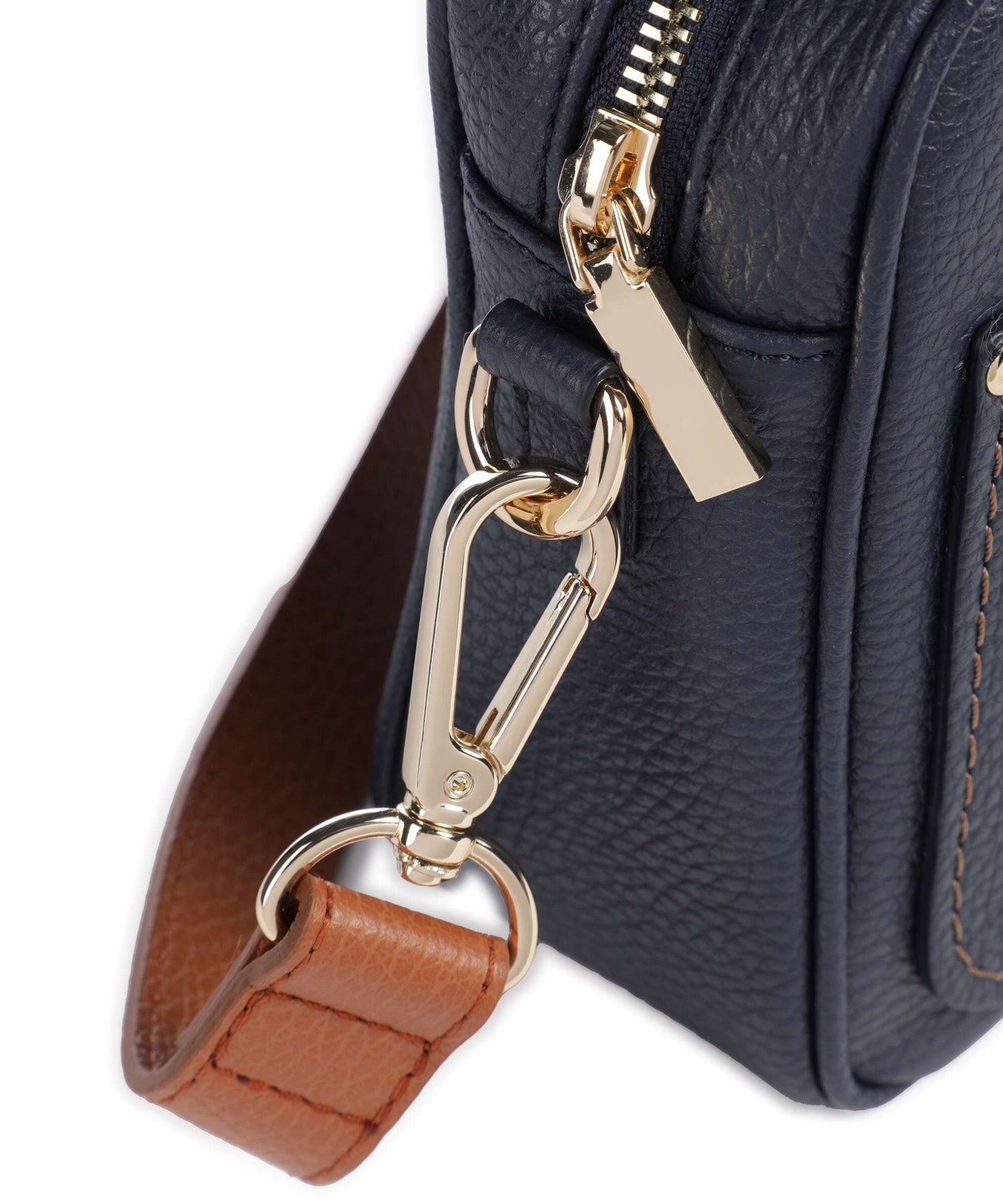 Brics Gondola Magnolia Crossbody bag night blue/caramel