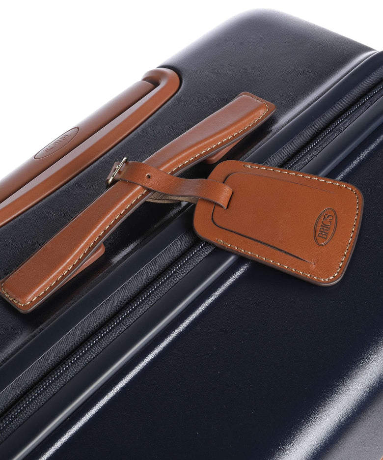 Brics Bellagio Spinner (4 wheels) blue/tan