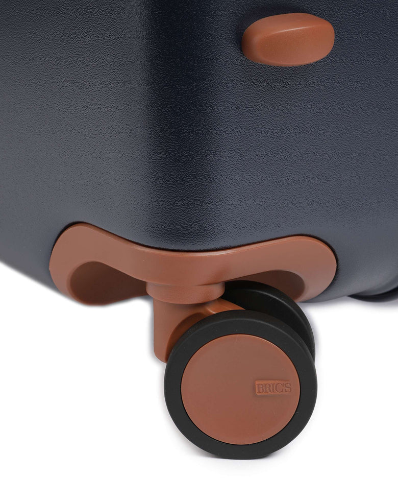 Brics Bellagio Spinner (4 wheels) blue/tan