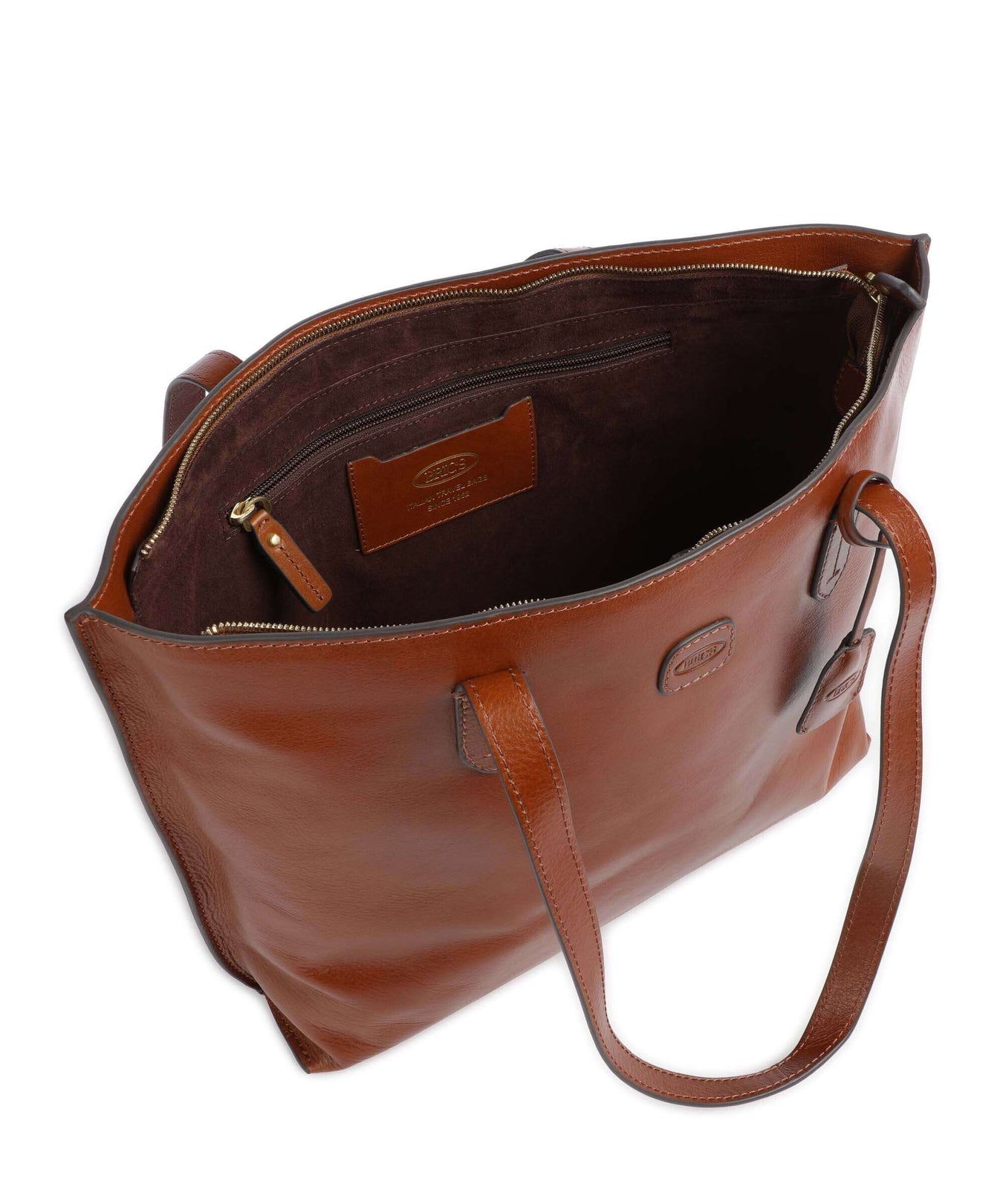 Brics Volterra L Tote bag tobacco