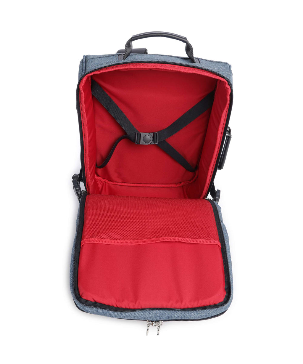 Brics Replay Travel backpack light denim