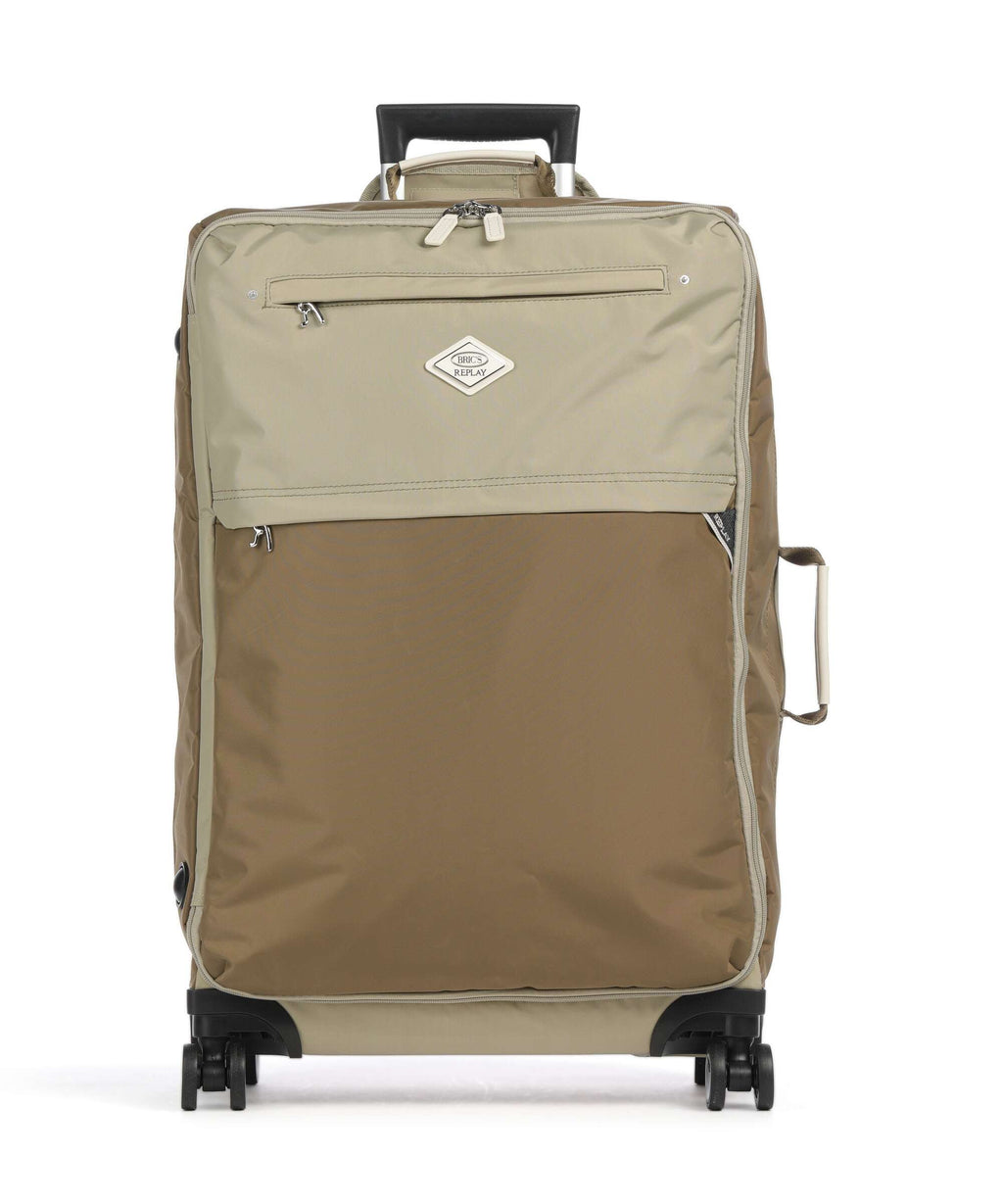 Brics X-Collection Spinner (4 wheels) sand wood