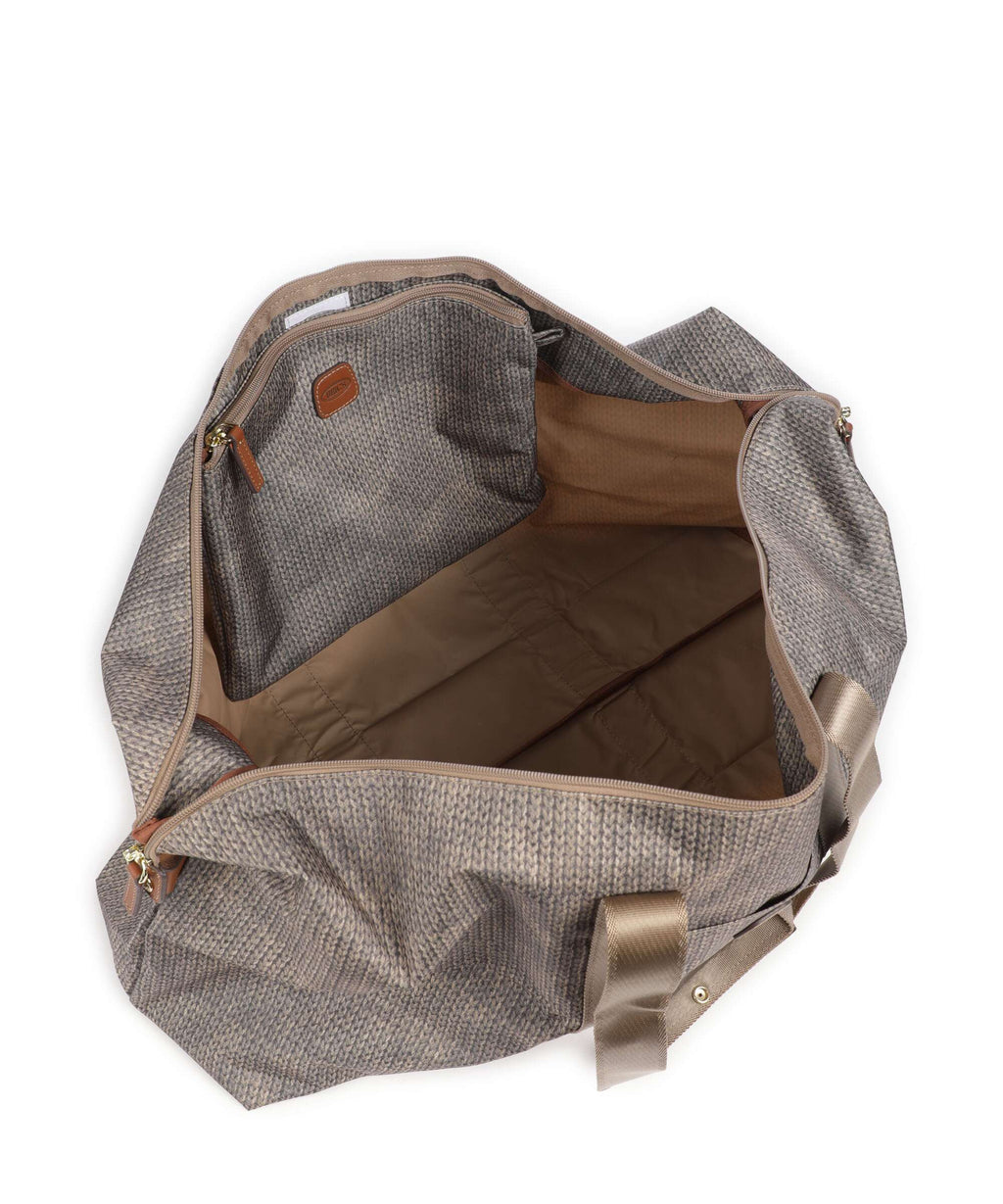 Brics X-Collection L Weekend bag wool nut