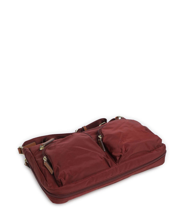 Brics X-Collection Shoulder bag bordeaux