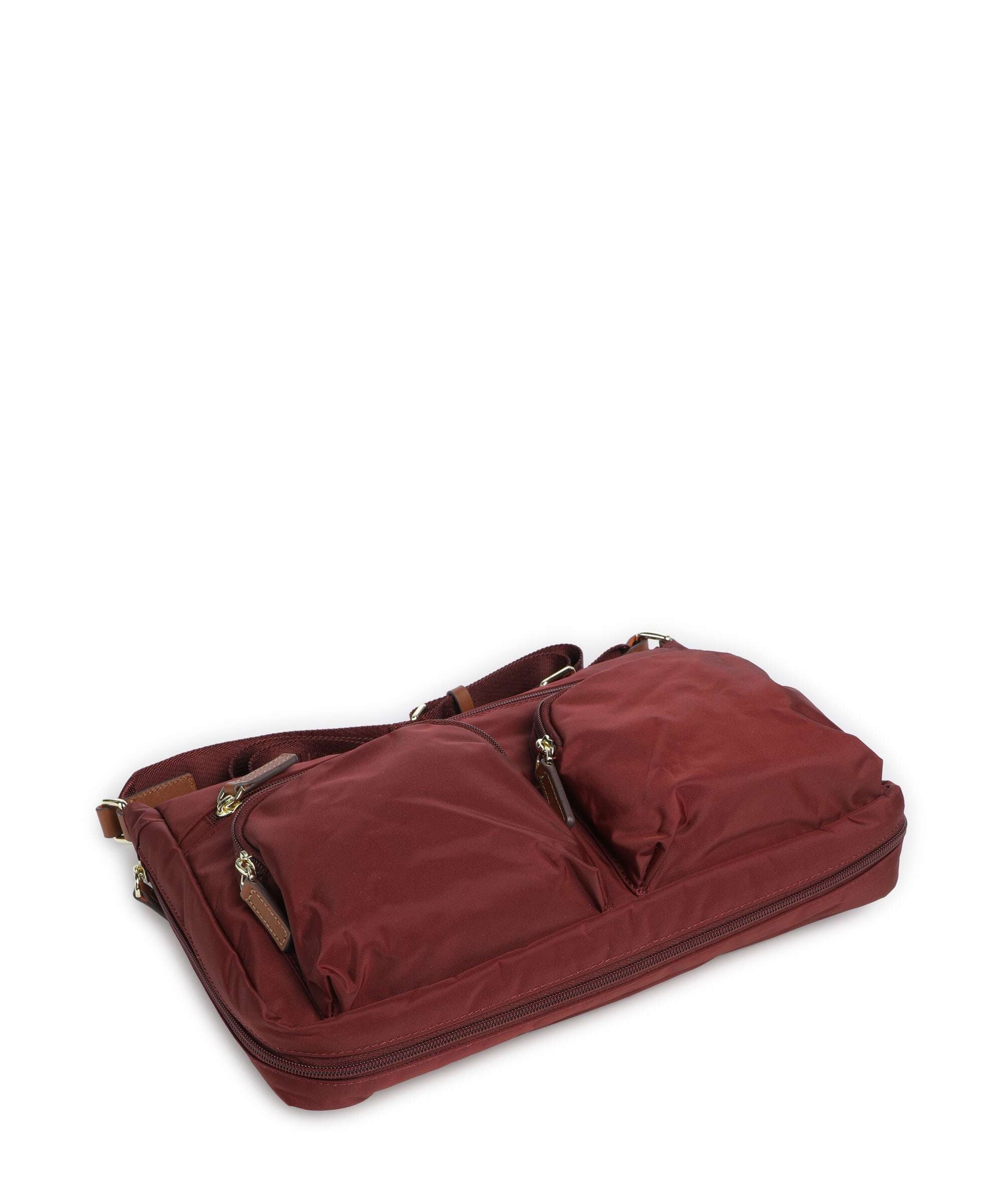 Brics X-Collection Crossbody bag bordeaux