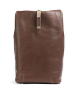 Brooks England Pickwick Leather Large Sac à dos roll-top dark tan