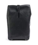 Brooks England Pickwick Reflective Leather Small Rolltop Rucksack black