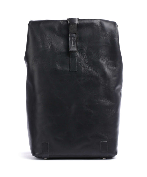 Brooks England Pickwick Leather Large Rolltop backpack black