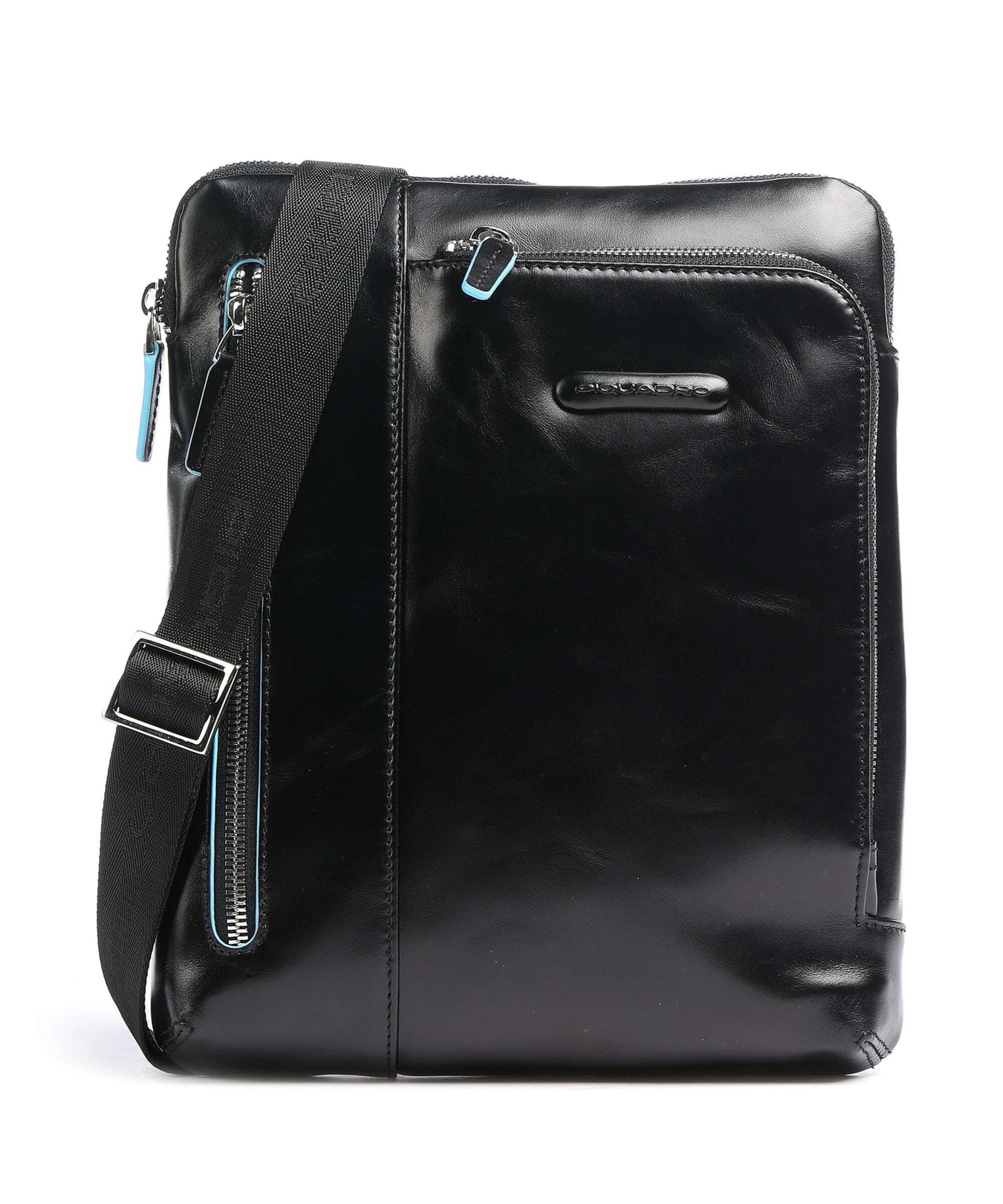 Piquadro Blue Square Crossbody bag nero