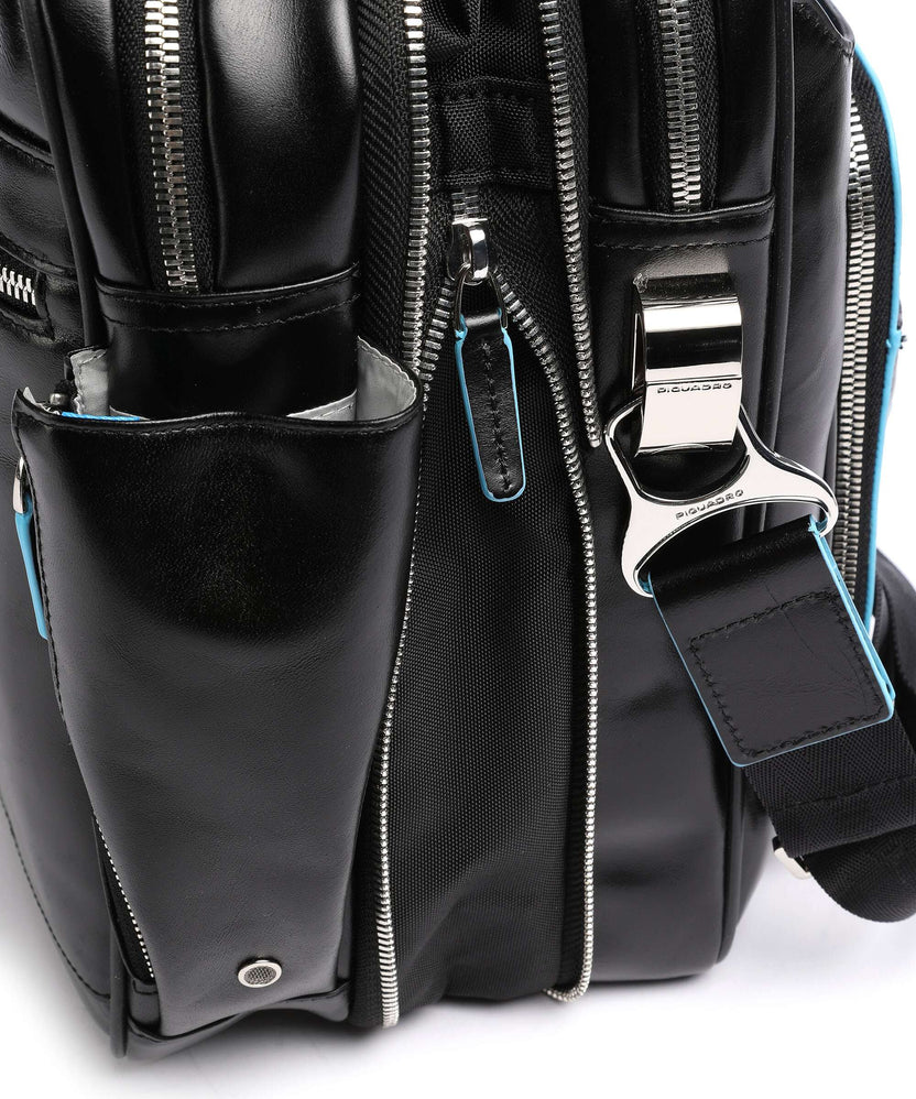 Piquadro Blue Square Briefcase nero