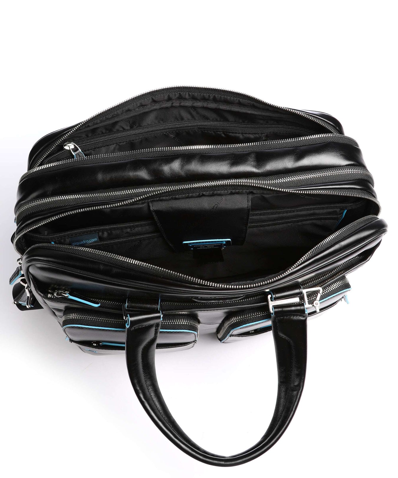 Piquadro Blue Square Briefcase nero