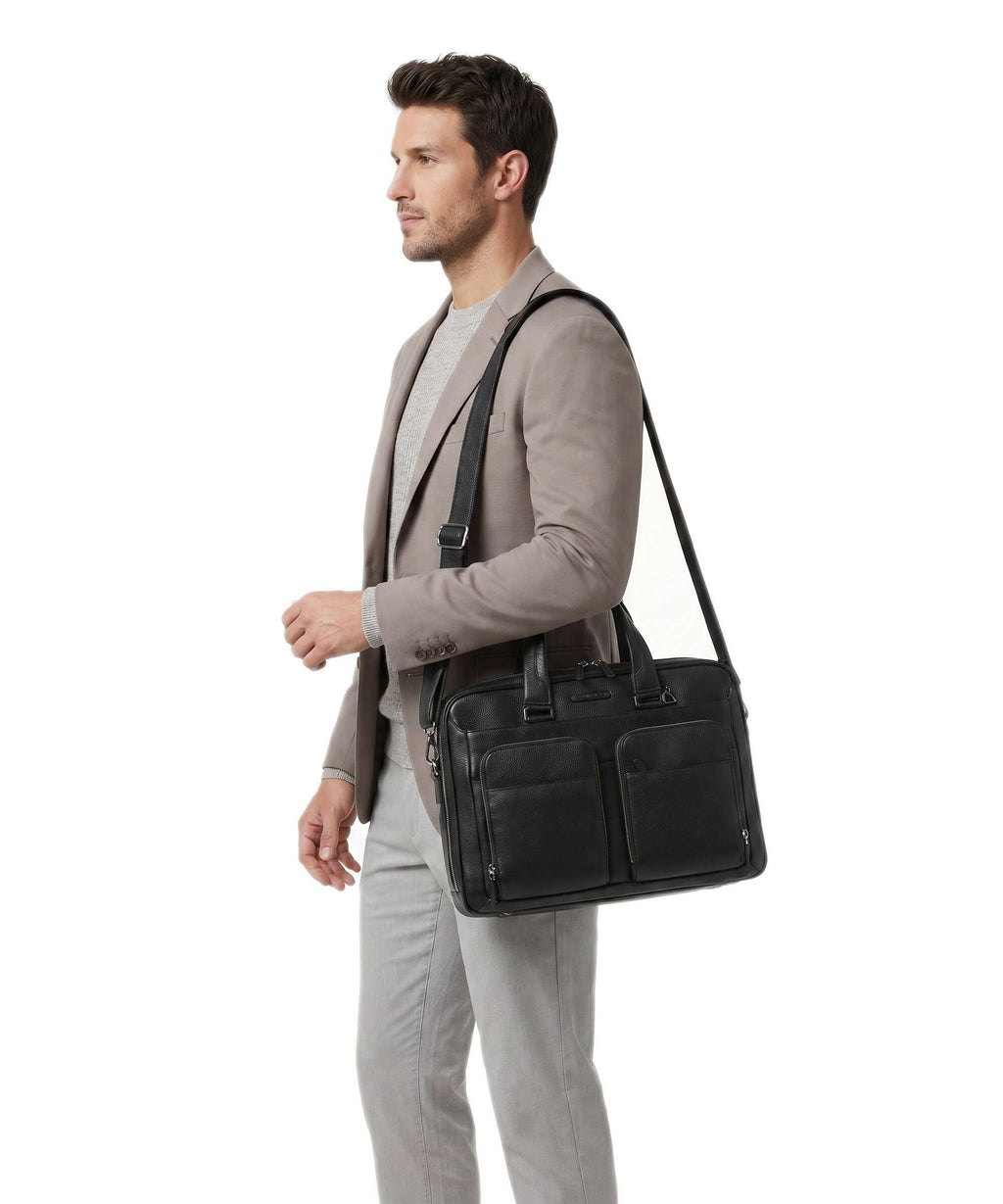 Piquadro Modus Briefcase nero