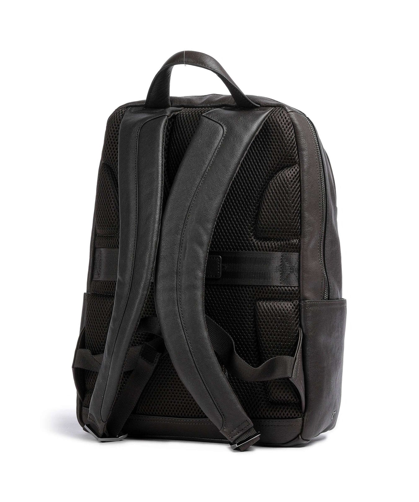 Piquadro Black Square Laptop backpack testa di moro