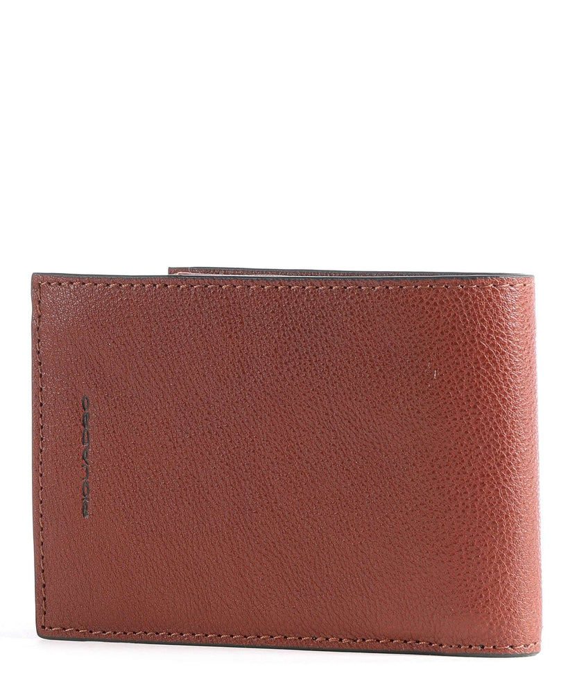 Piquadro Black Square RFID Wallet tabacco