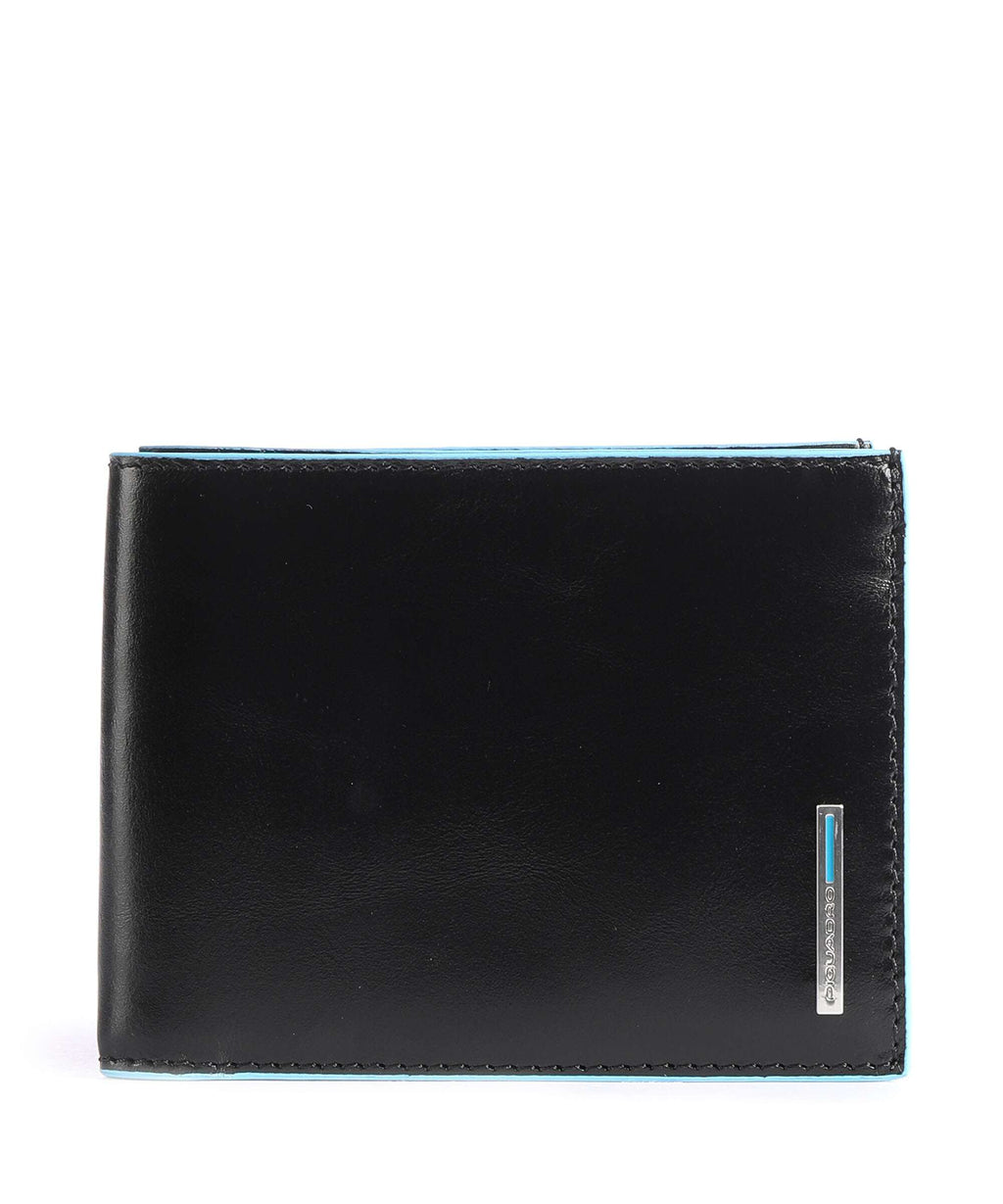 Piquadro Blue Square Credit card holder black