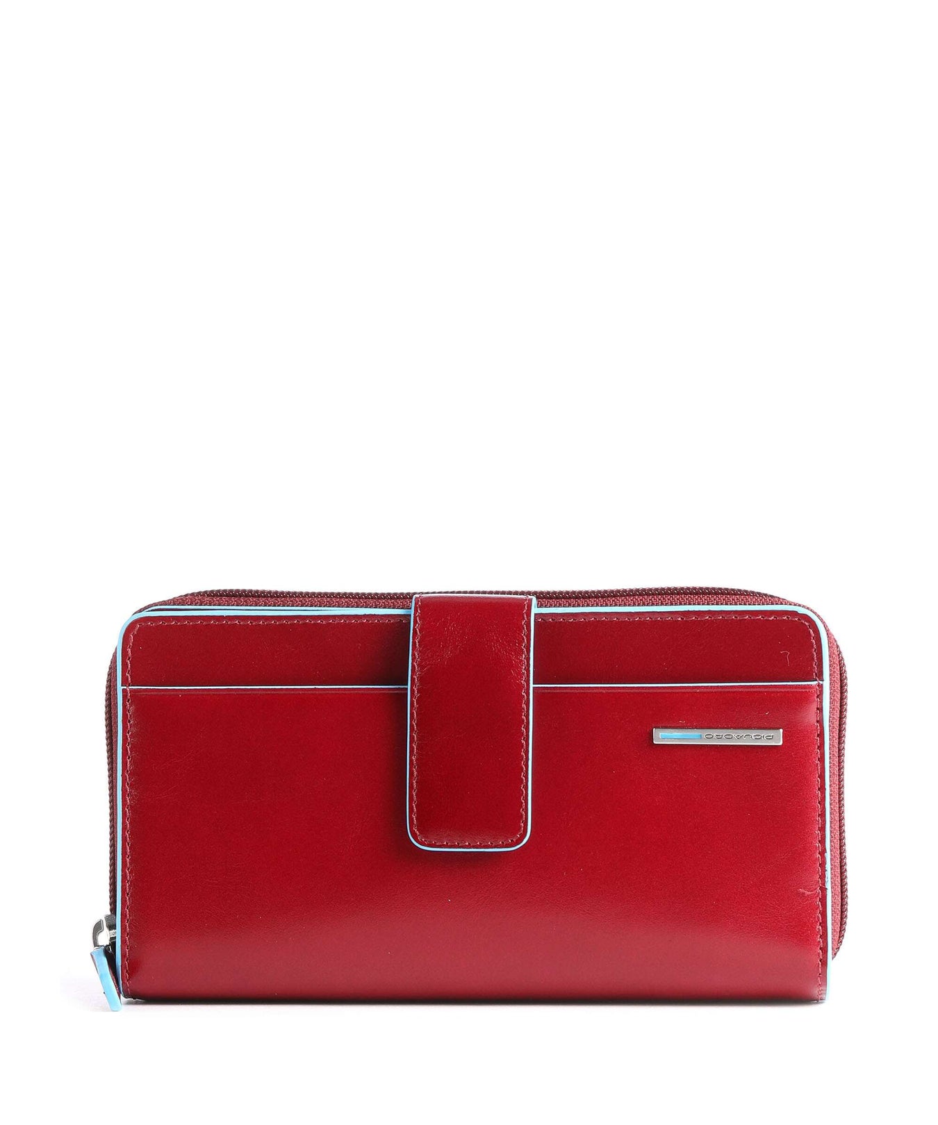 Piquadro Blue Square RFID Wallet red
