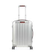 Piquadro Alu 4-Rollen Trolley grey/hide