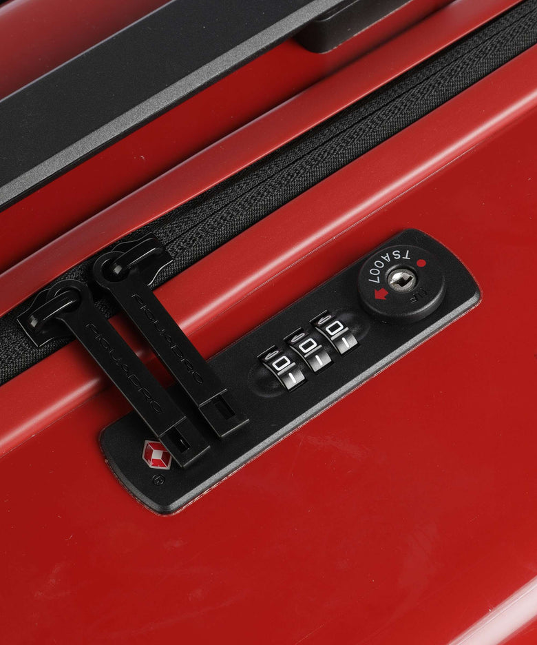 Piquadro SK Spinner (4 wheels) rosso