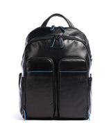 Piquadro Blue Square Revamp RFID Zaino porta pc black