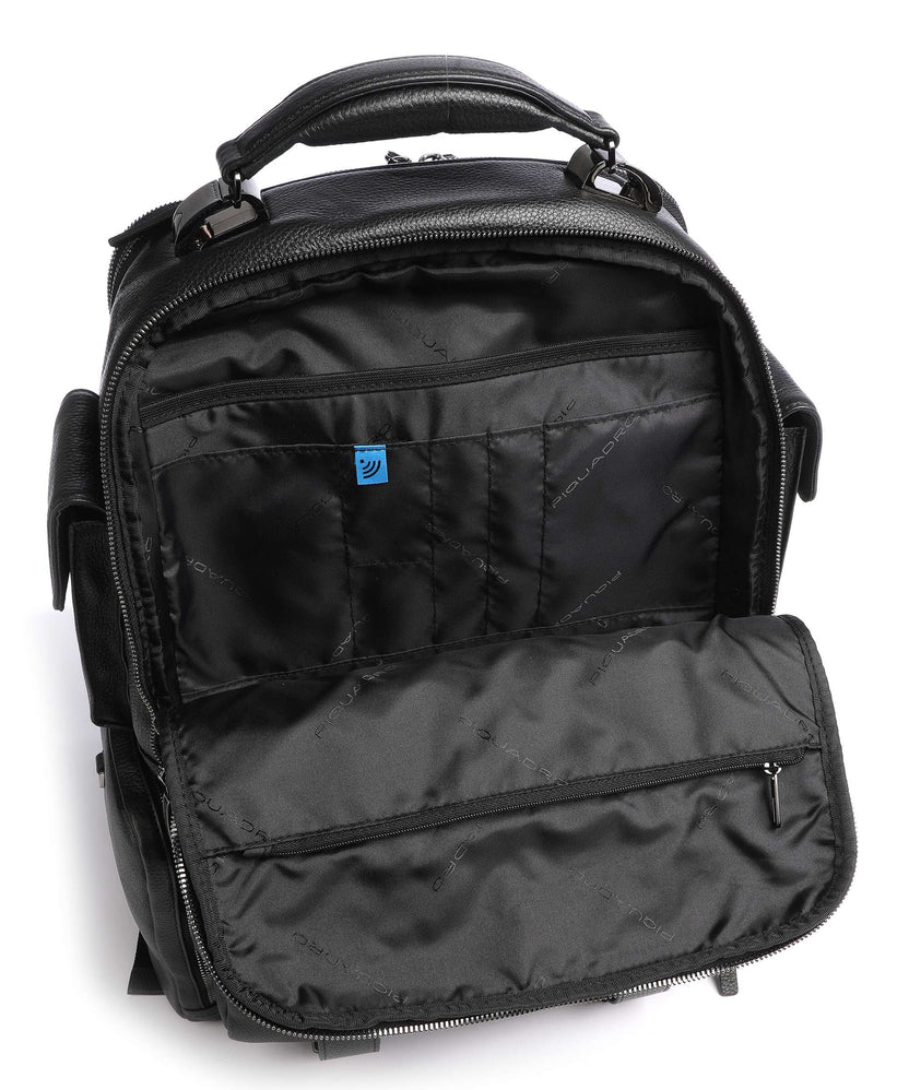 Piquadro Modus Special RFID Laptop backpack black