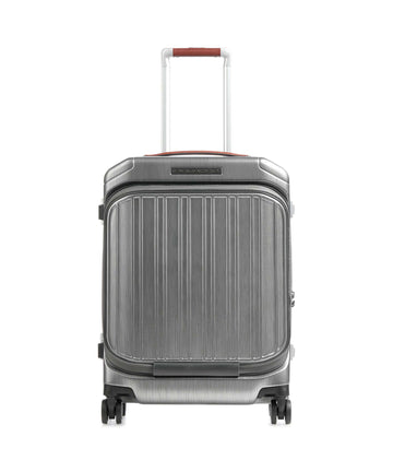 Piquadro PQLM 4-Rollen Trolley black/natural tan