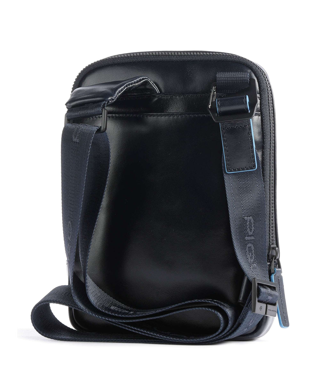 Piquadro Blue Square Revamp Crossbody bag blue
