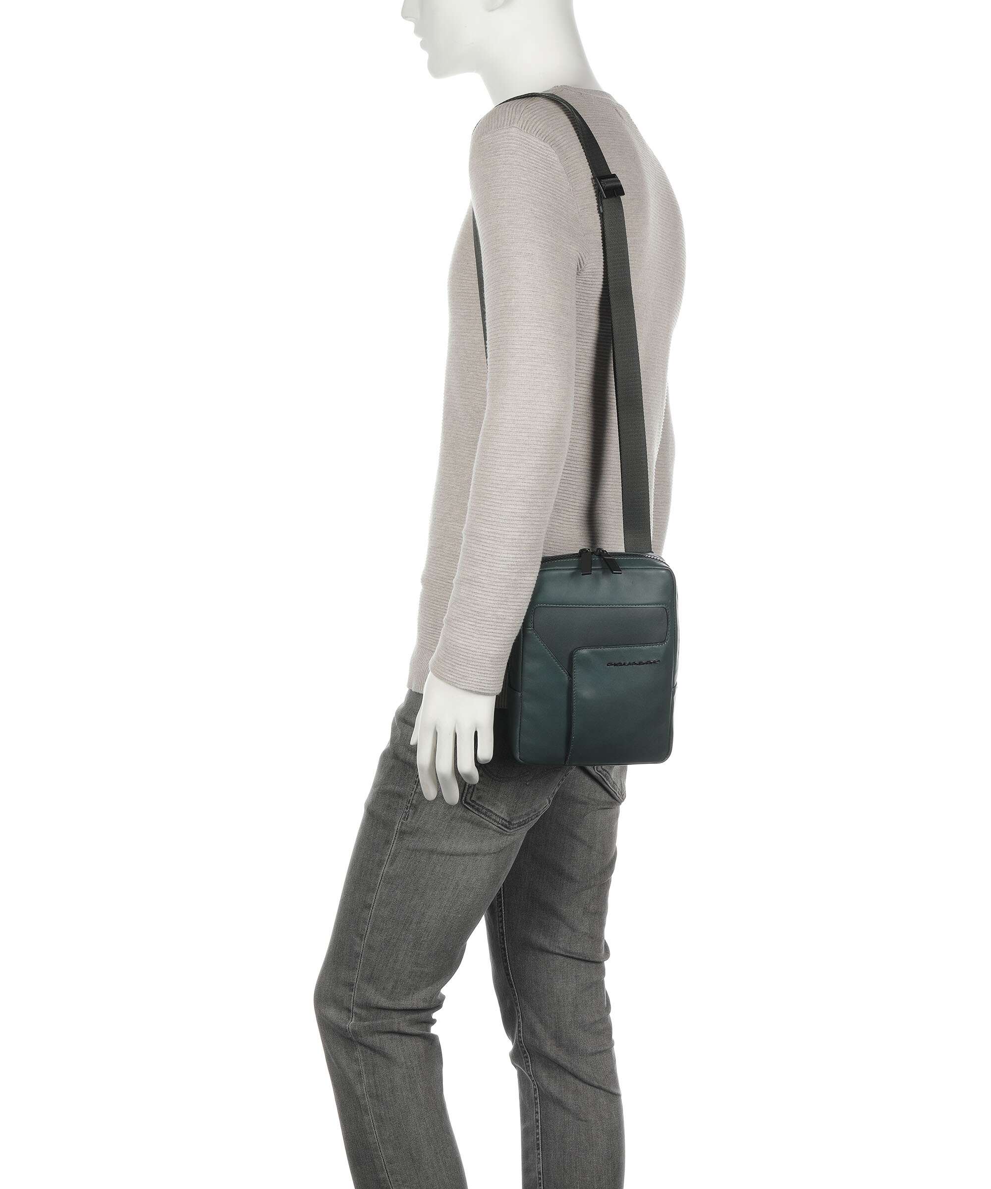 Piquadro P16 Crossbody bag verde