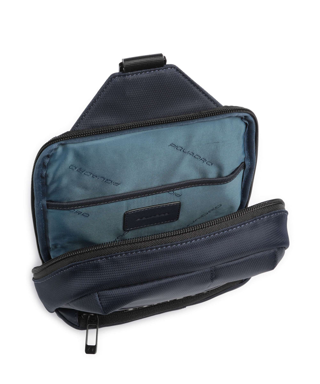 Piquadro Wollem Sling bag blu notte