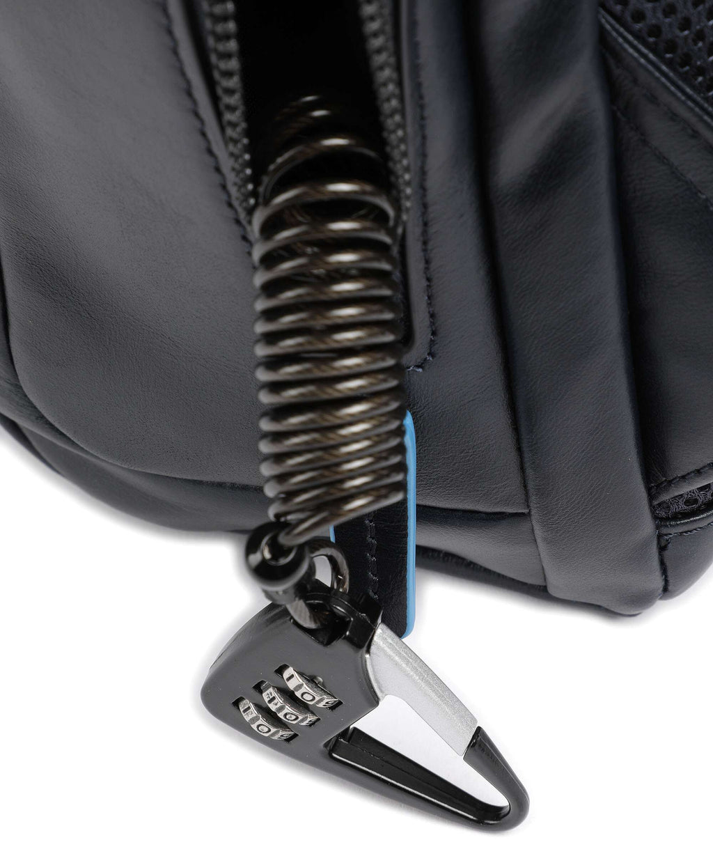 Piquadro Blue Square Revamp Laptop backpack blue