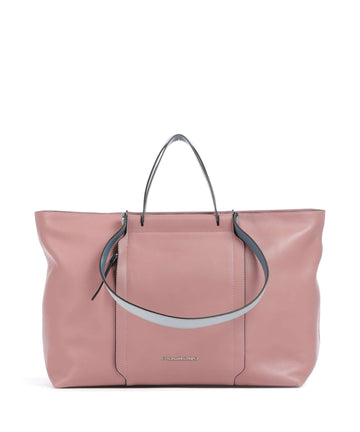 Piquadro Circle Borsa shopper rosa grigio