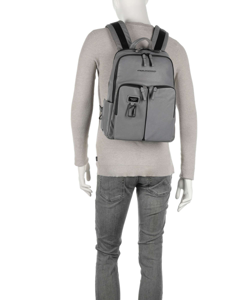Piquadro Harper Laptop backpack grigio